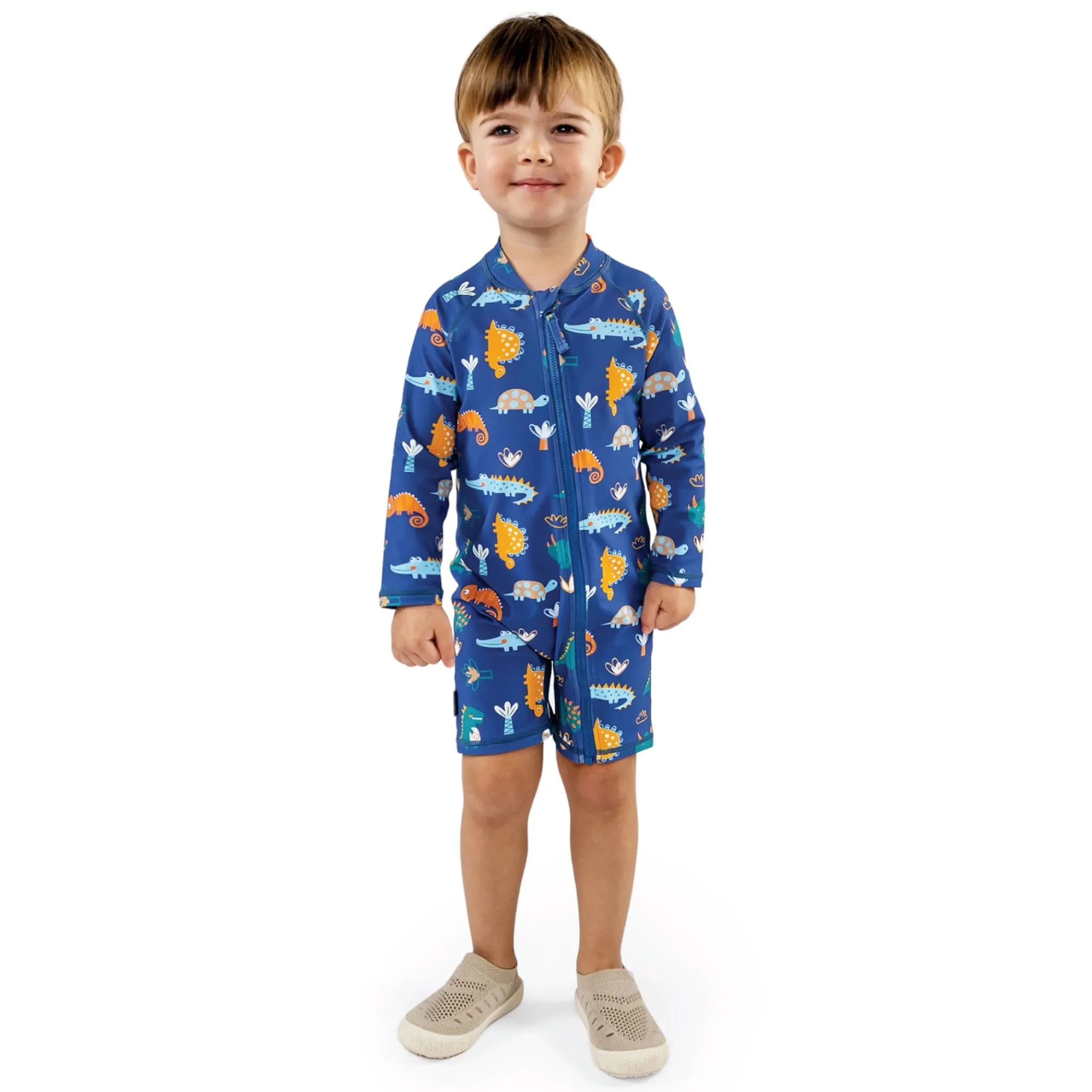 Jan & Jul Maillot UV Dinos 2-3ans
