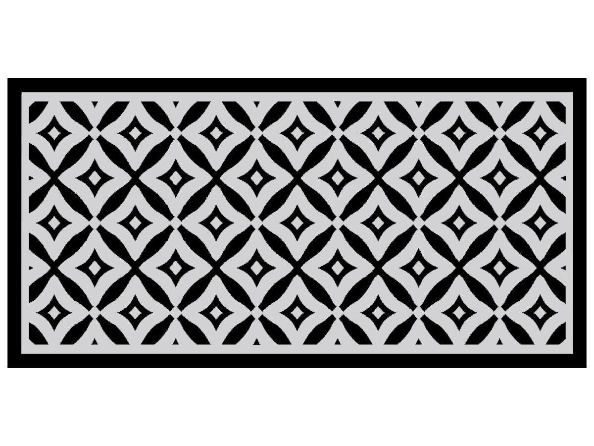 Obelink Patio Mat Cube 500 x 250 cm tenttapijt