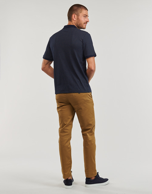 Jack & Jones - JJLUIS AOP POLO SS - Marine