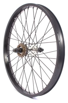 BMX Roue Arriere Noir 20  14mm KHEbikes