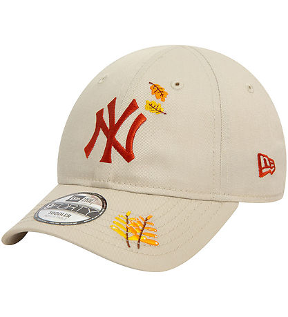 New Era Kappe - 9Forty - Apple - New York Yankees - Light Beige