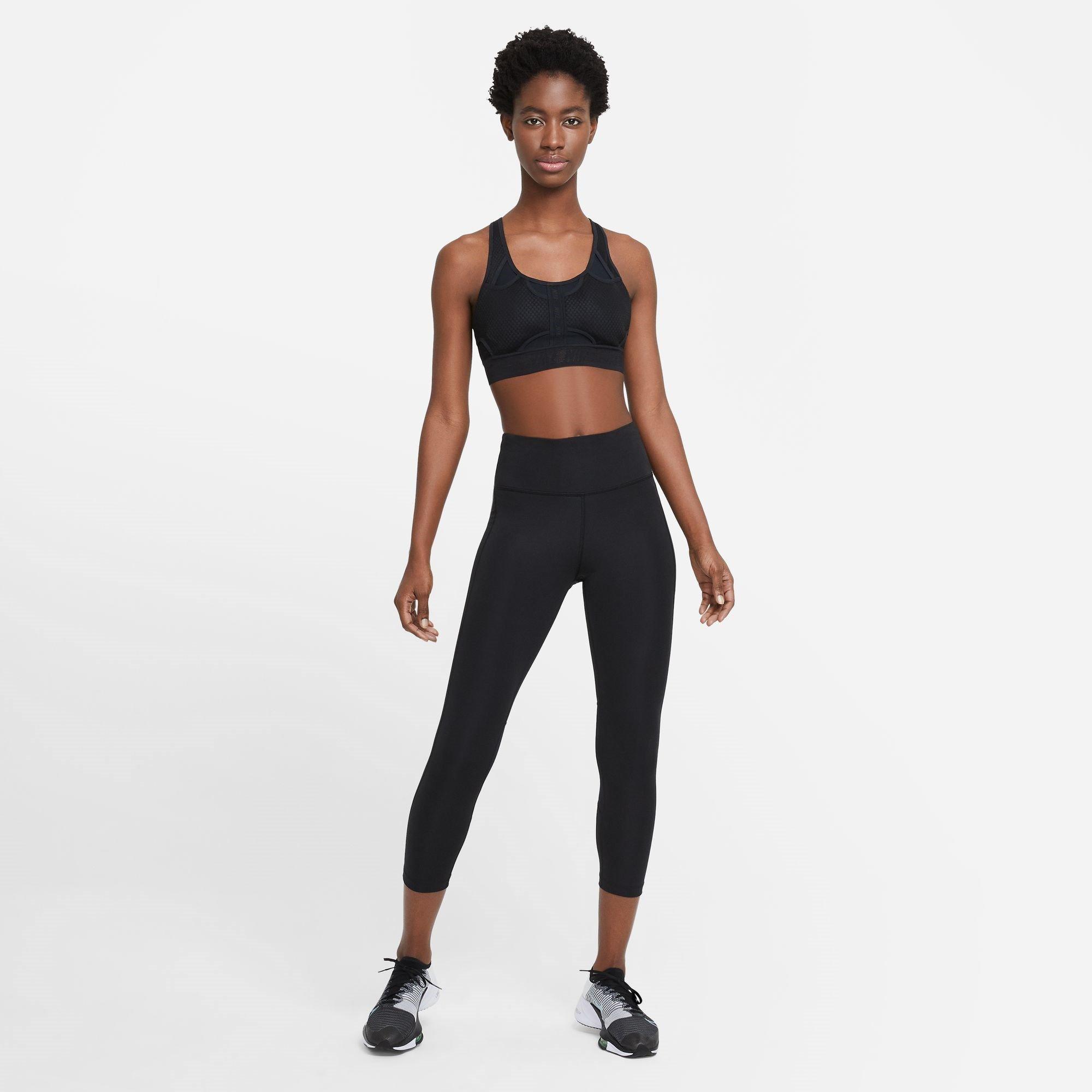 Nike Mid Rise Crop Running Leggings