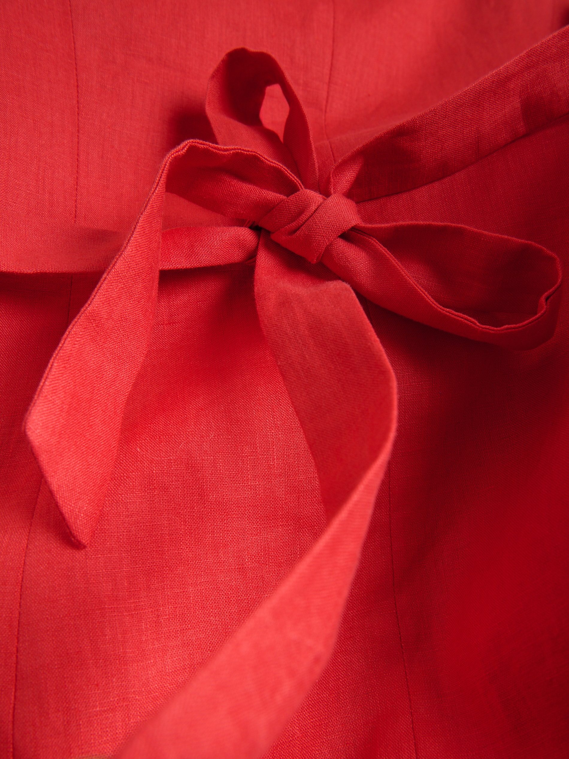 Mini-Leinenkleid
