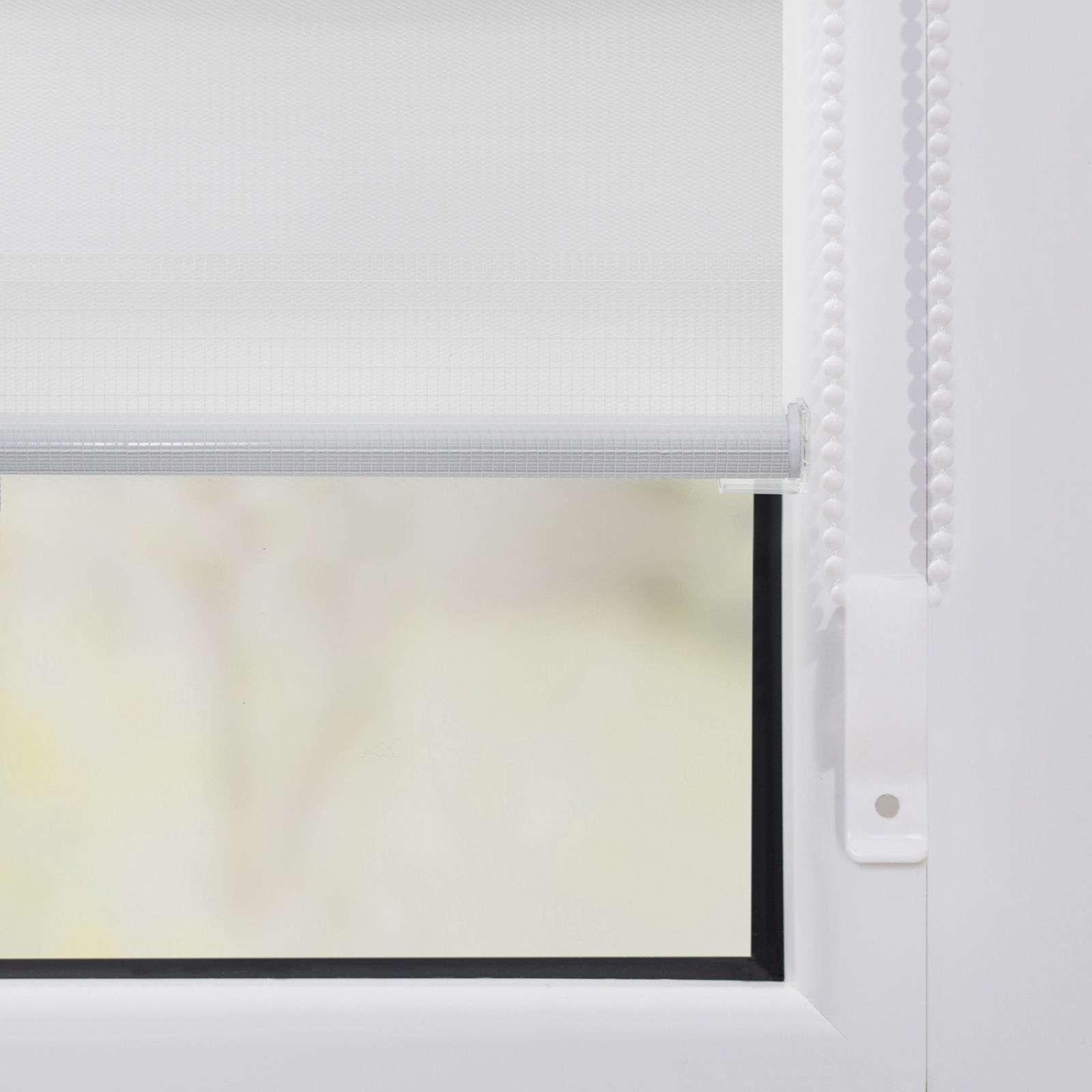 LICHTBLICK Duo Rollo Klemmfix - Bretter - braun - 45x150 cm
