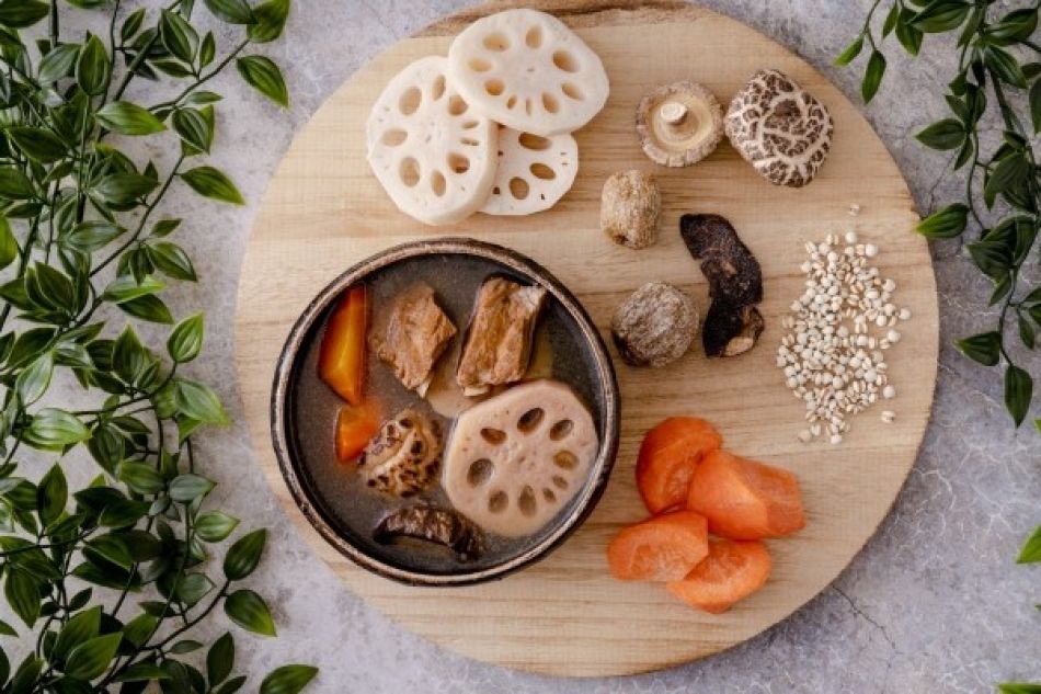 Chinese lotuswortelsoep