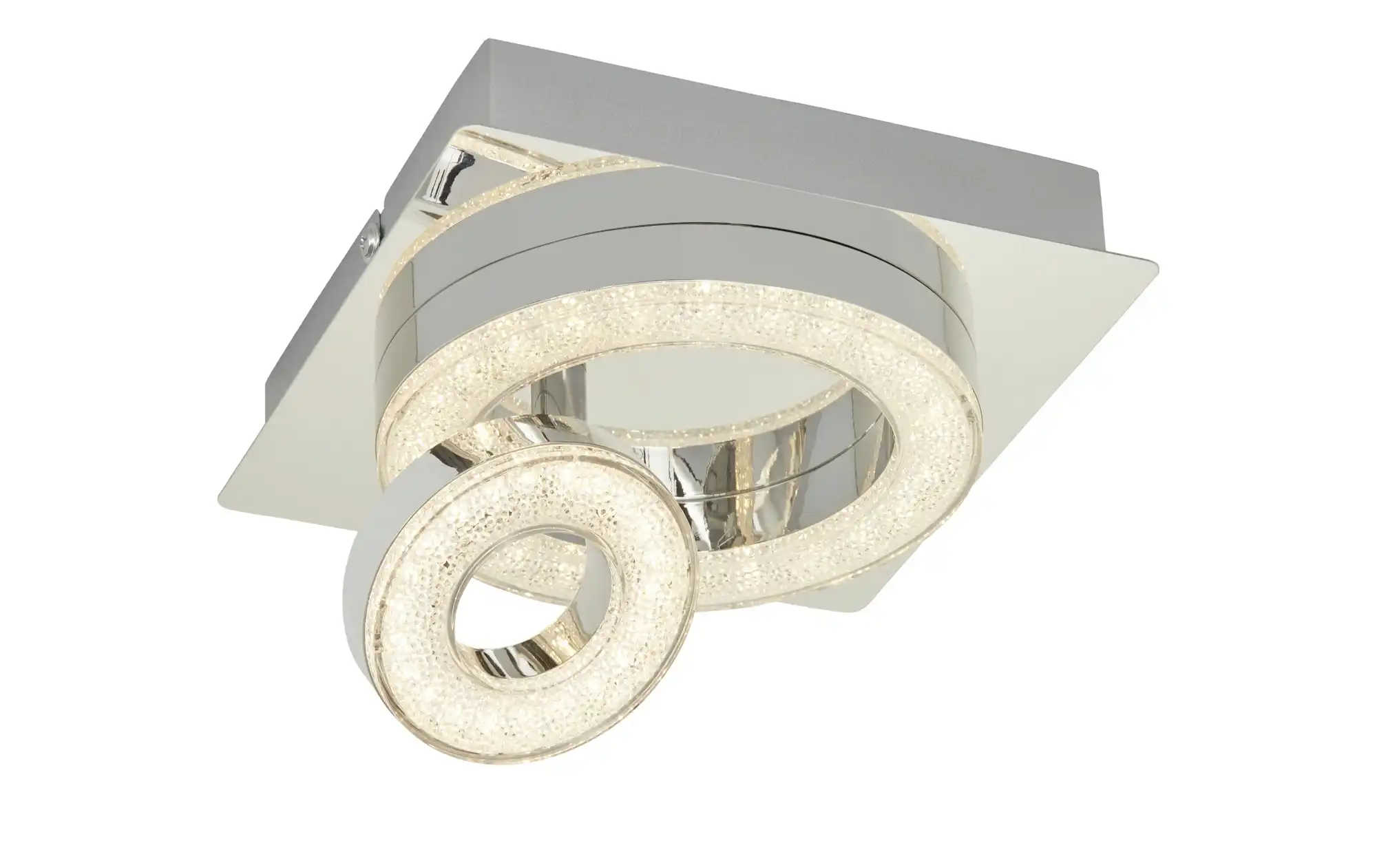 Paul Neuhaus LED-Deckenleuchte, 2-flammig, Kristall-optik
