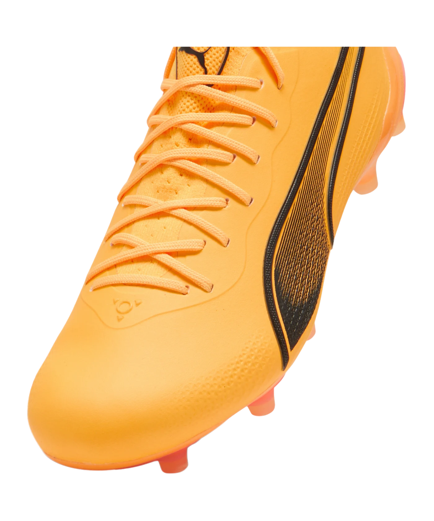 PUMA KING Ultimate FG/AG The Forever Faster Orange Schwarz F08