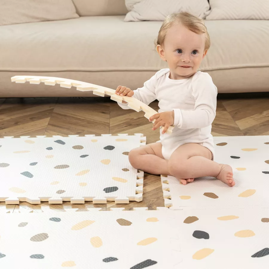 Hakuna Matte XXL Puzzlematte für Babys – Konfetti
