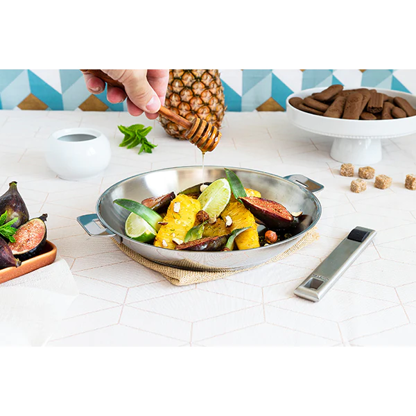 Poêle inox Strate 26 cm Cristel