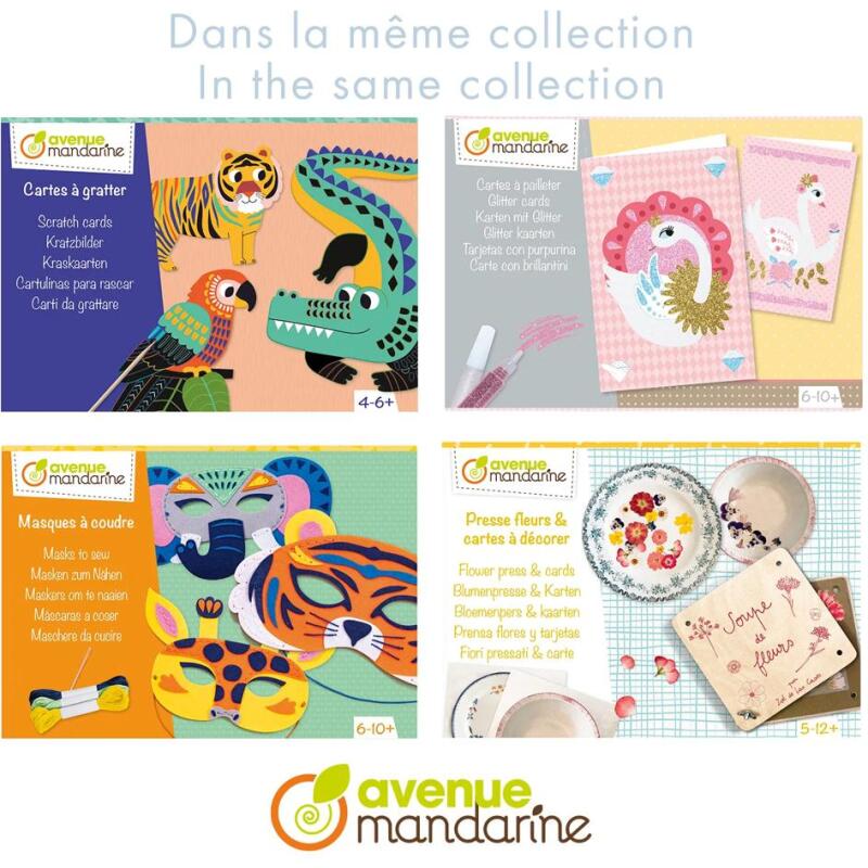 Boîte créative, Papier vitrail - Multicolore