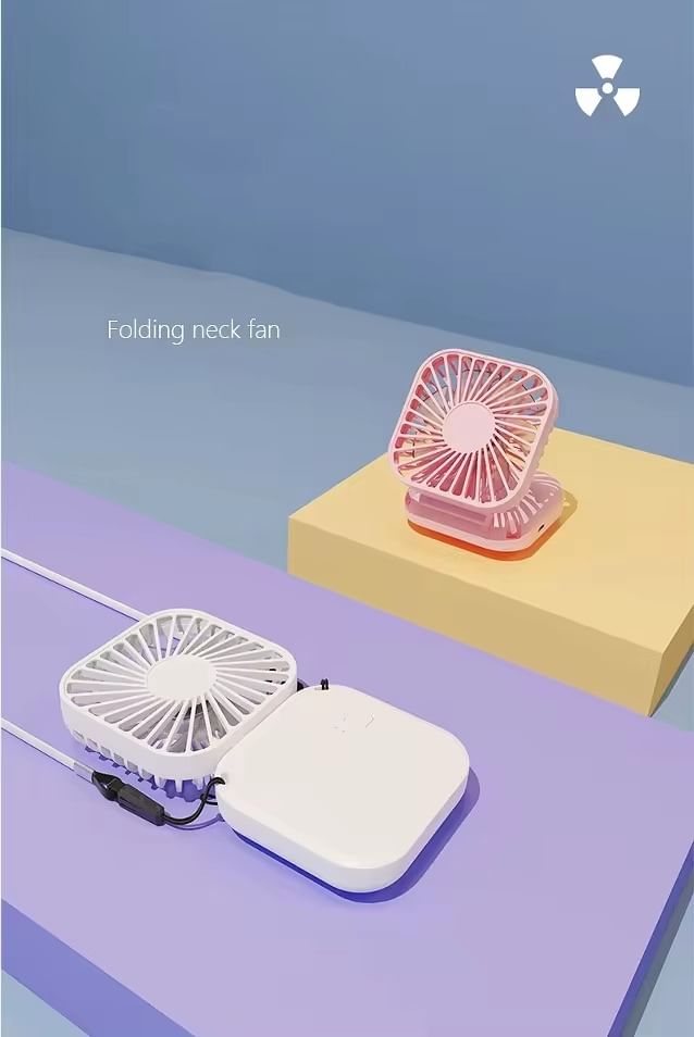 HOMTEC - USB oplaadbare nekventilator (verschillende uitvoeringen)