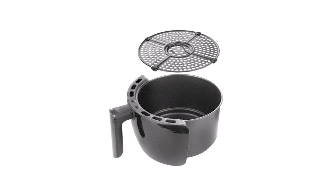 Airfryer med timer, 1000W, 2 l.