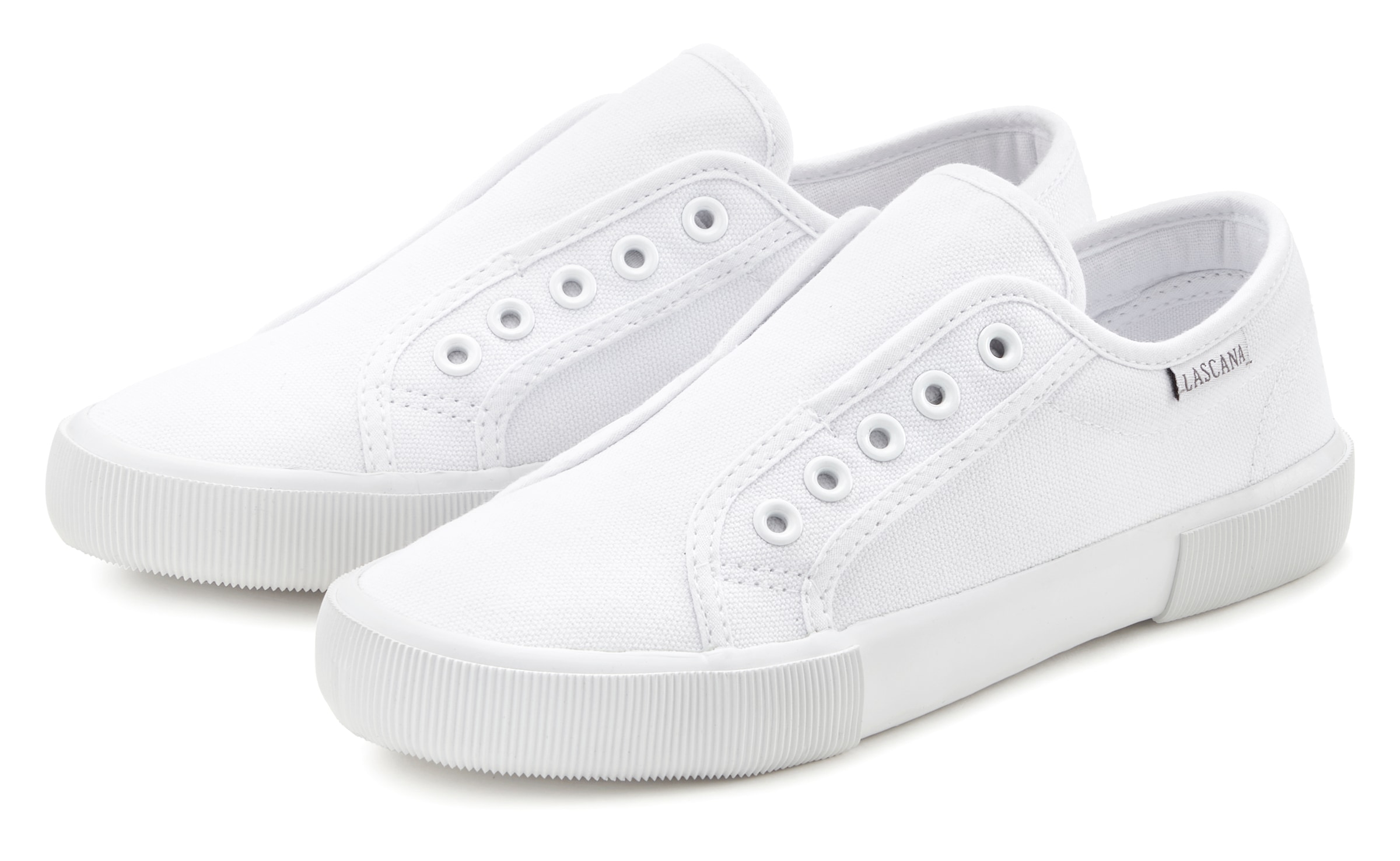 LASCANA Sneaker  Slipper, Halbschuh bequem zum Reinschlüpfen VEGAN