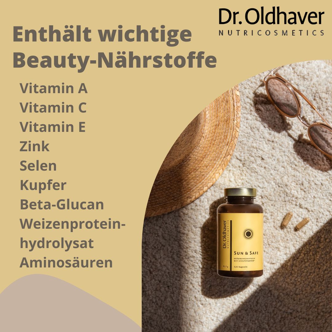 Dr. Oldhaver Sun & Safe Bräunungskapseln