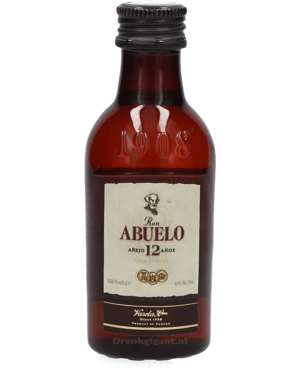 Abuelo 12 Year Mini 5 cl