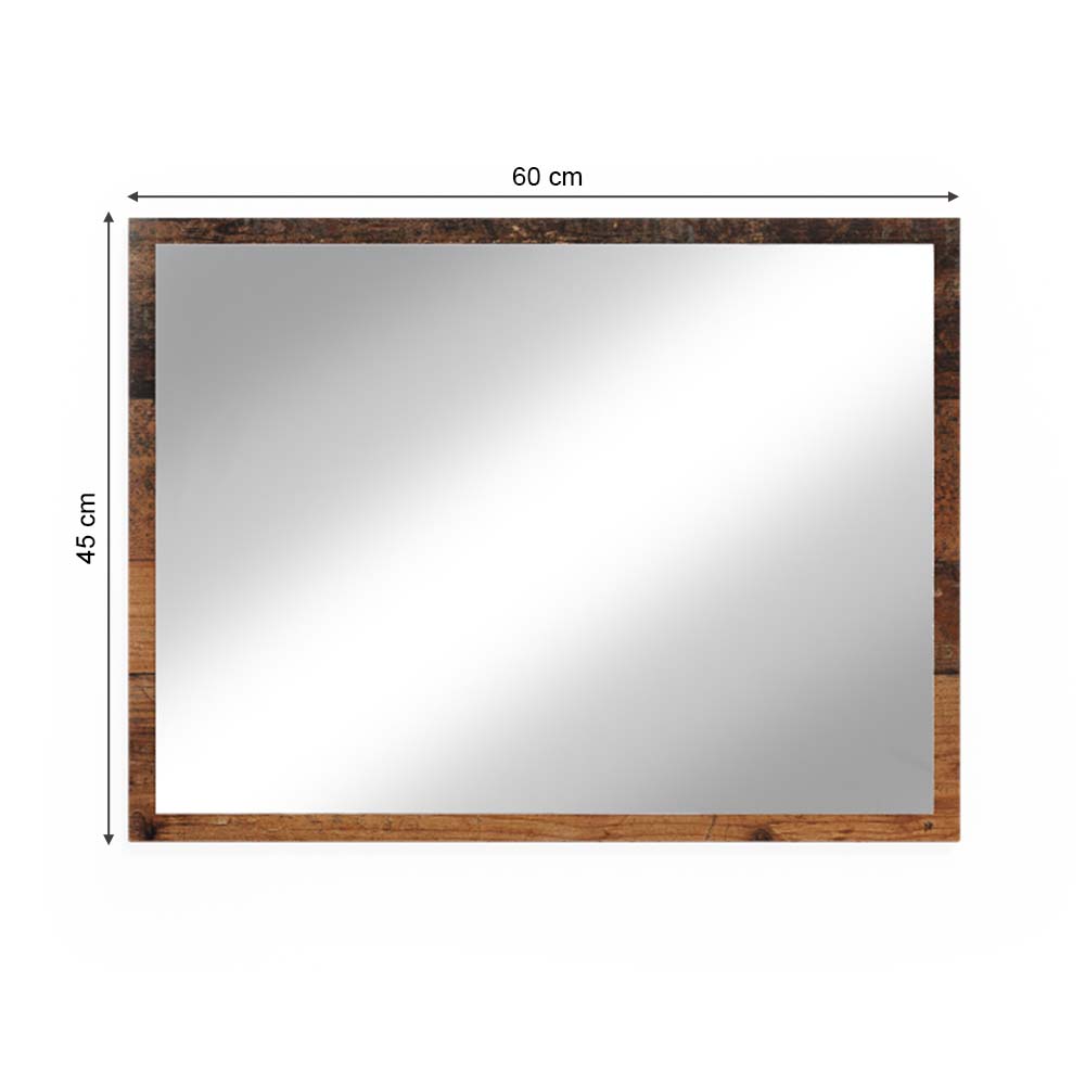 Vicco Badspiegel Wandspiegel Badezimmerspiegel Kiko Old Style 60x45 cm modern Badmöbel Hängespiegel Badezimmermöbel
