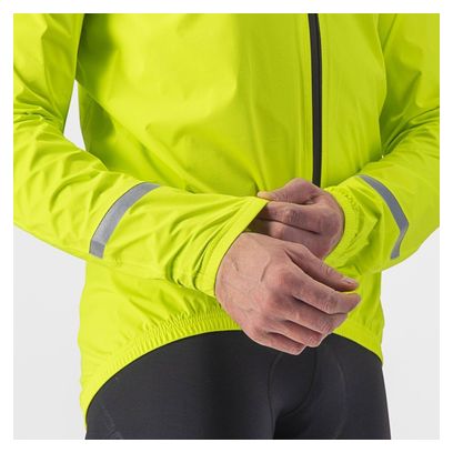 Veste Castelli Emergency 2 Rain Jaune Fluo