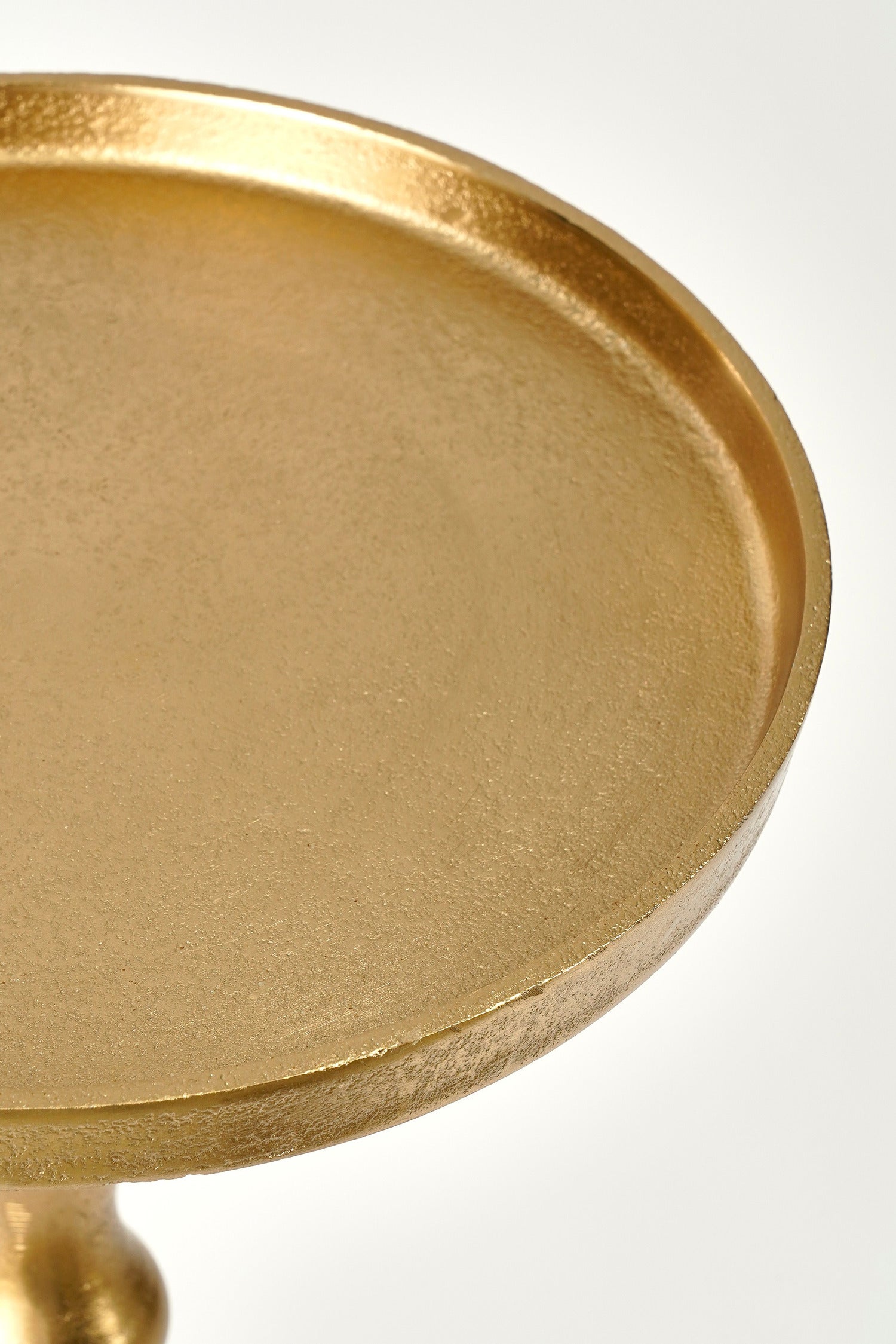 Mica Decorations bijzettafel Duco goud D 25 H 66 cm