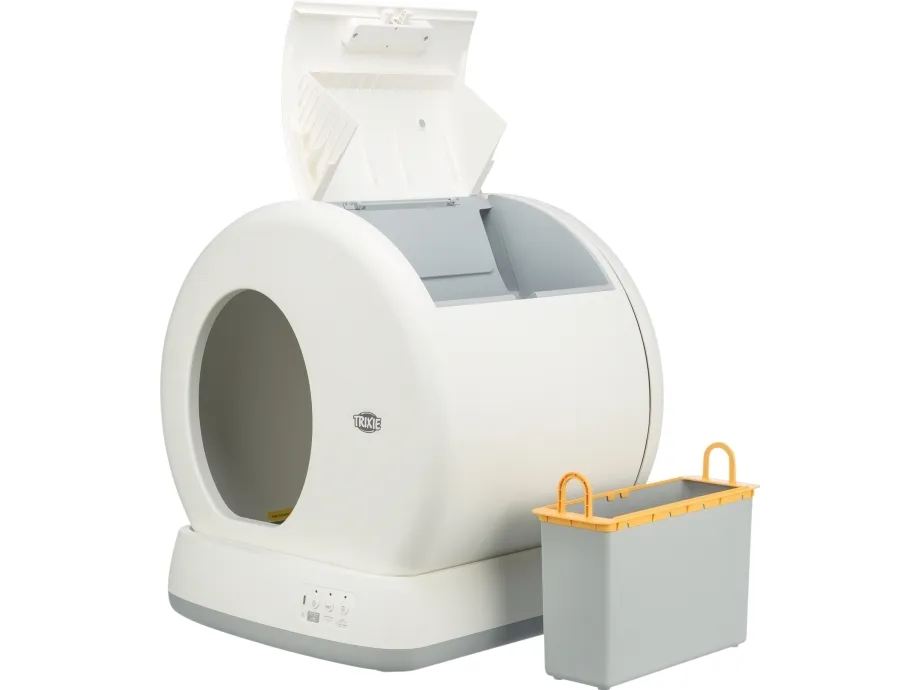 Trixie Self-Cleaning cat litter tray, plastic, 53×55.5×52cm, white