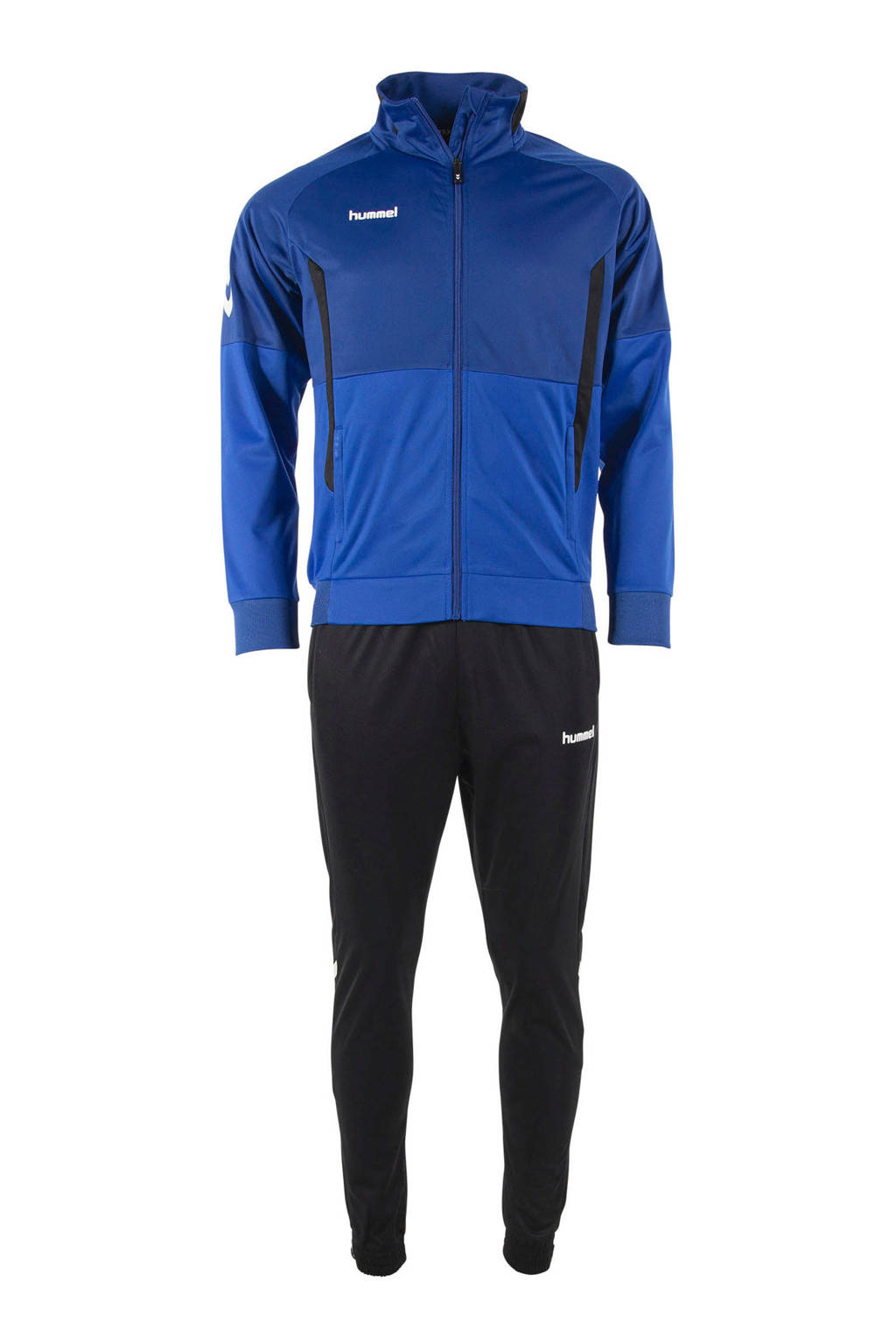 hummel Juniortrainingspak blauw/zwart