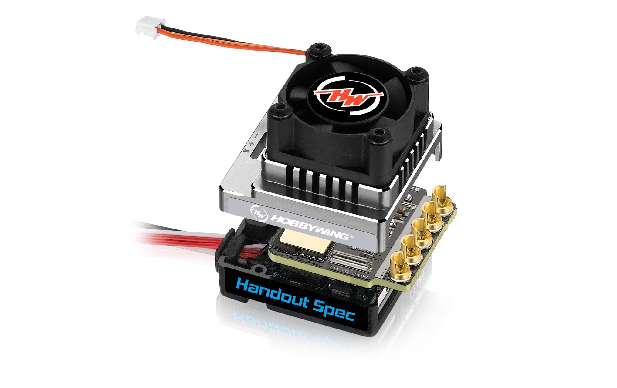 Brushless Regler Xerun XR10 Justock G3 60A, 2SHandout Spec Brushless Sensored ESC