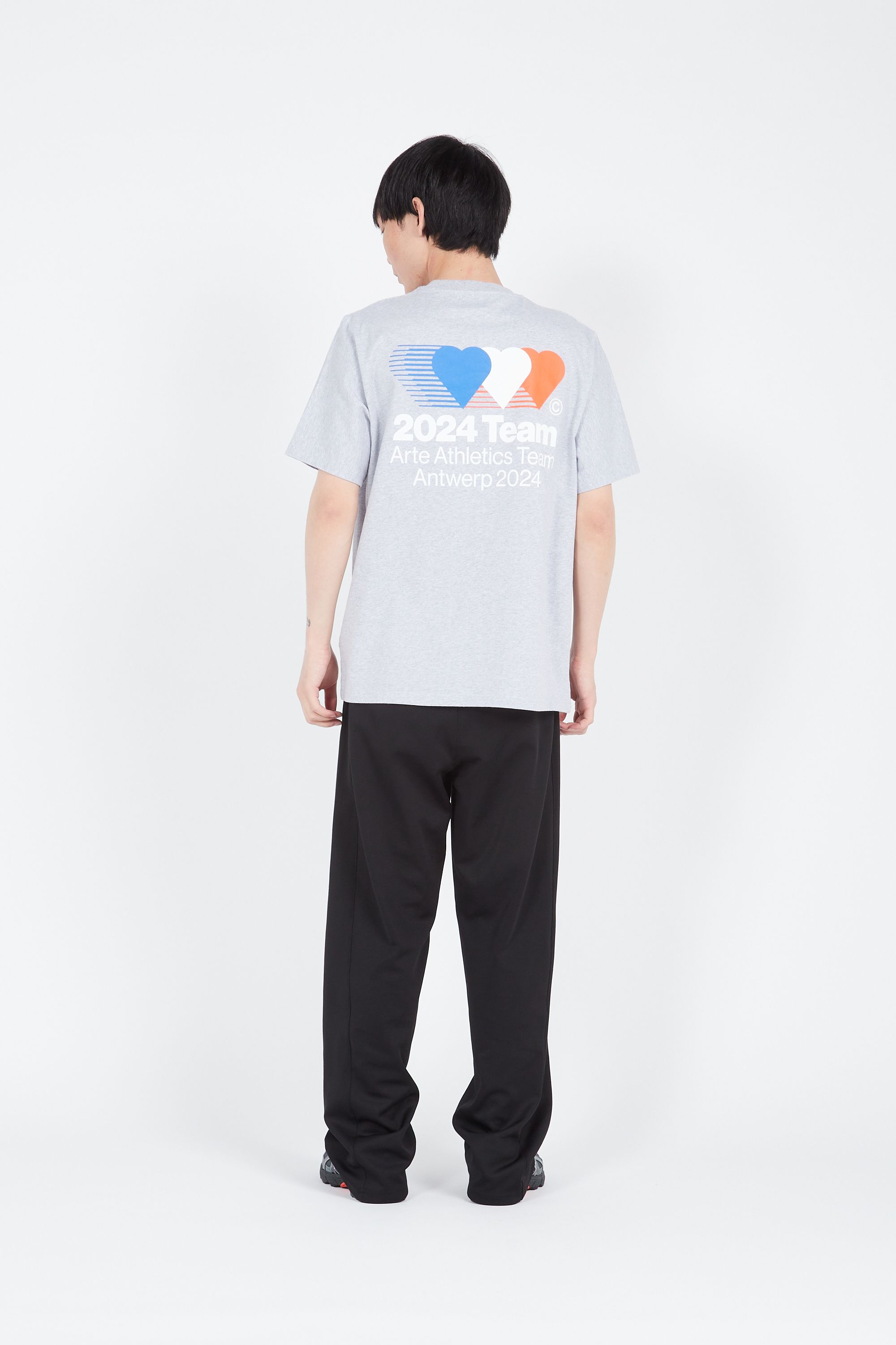 ARTE ANTWERP T-shirt  Teo Back Team  Gris