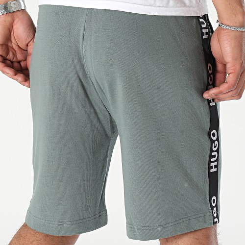 Short Jogging A Bandes Sporty Logo 50496996 Gris