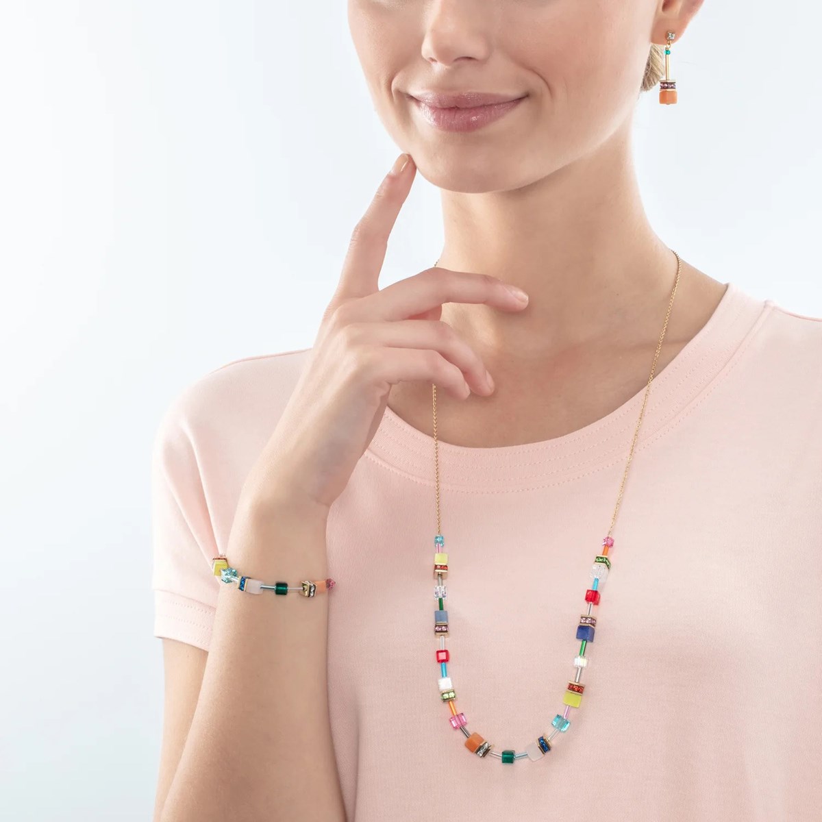 Collier Coeur de Lion GeoCube Iconic Nature Dopamin