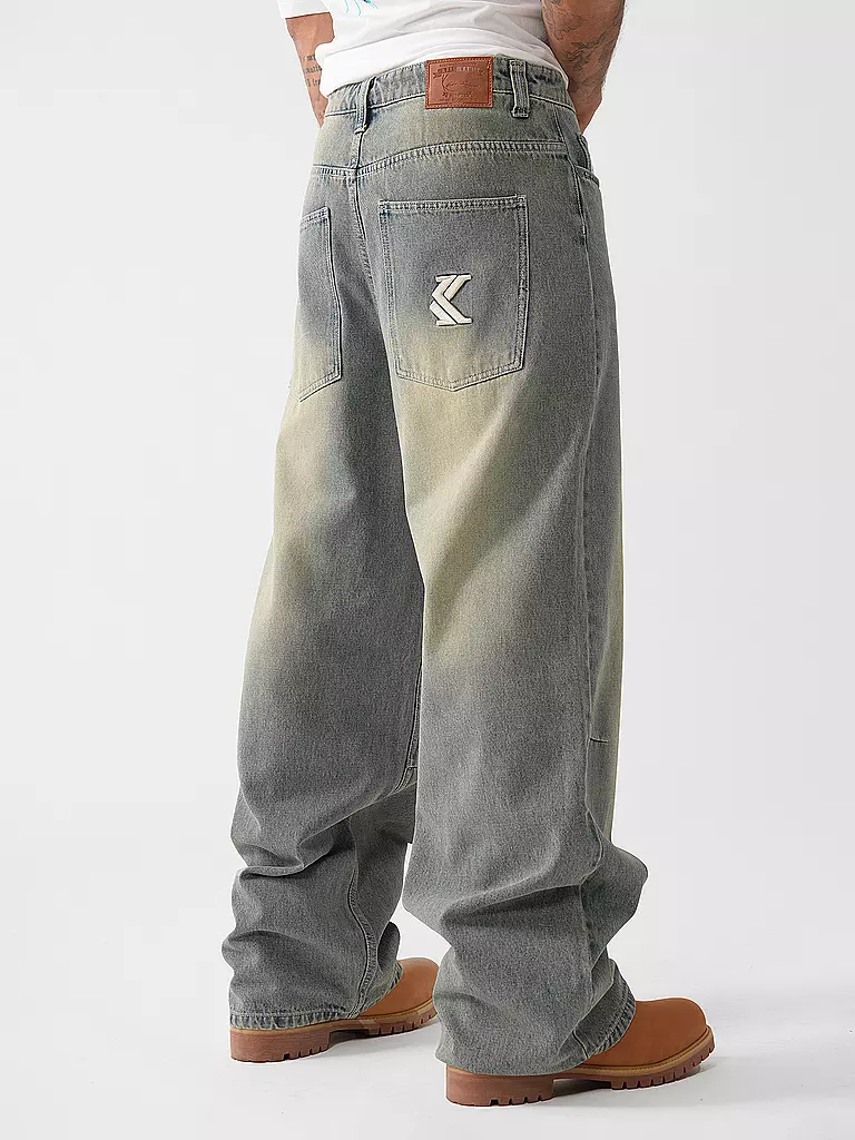 KARL KANI Jeans Loose Fit hellblau