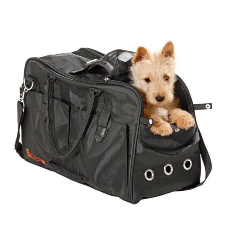 Bolsa de transporte para animais de estimação Flamingo Black
