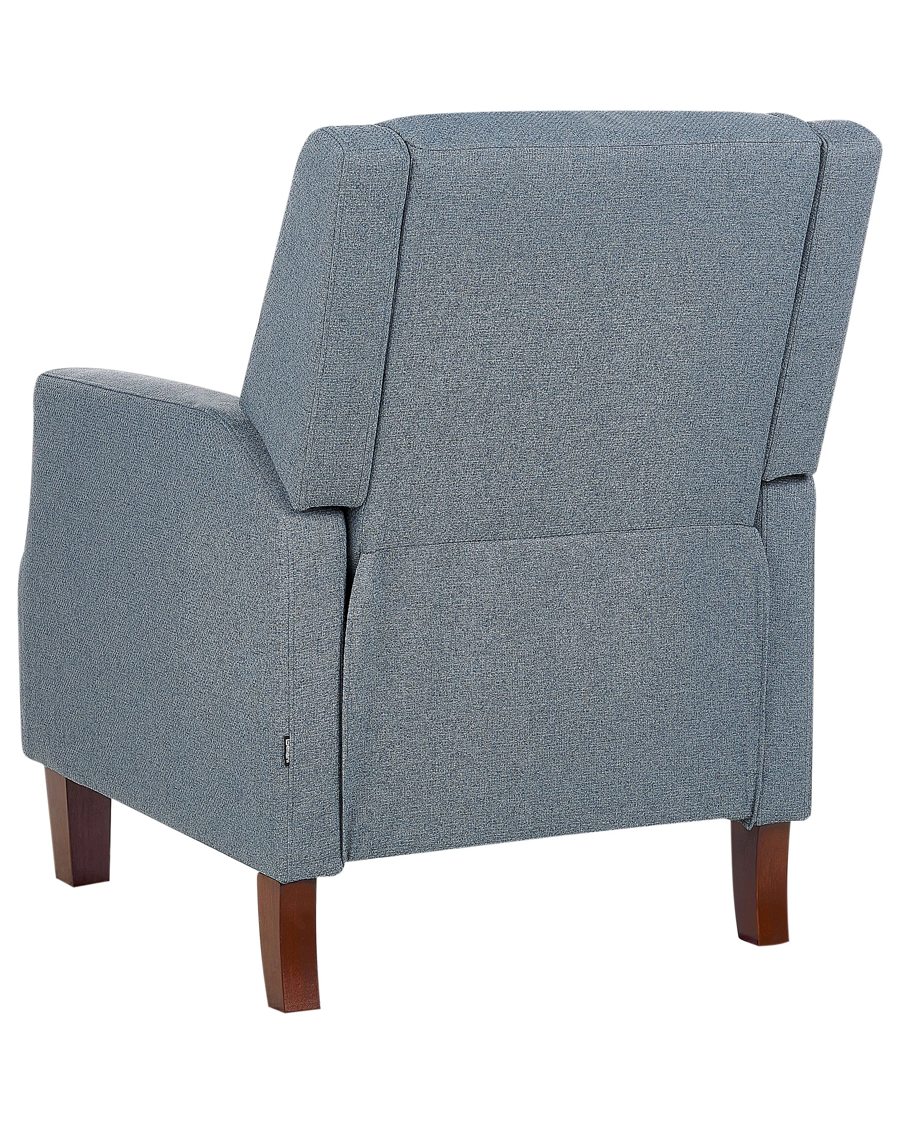 Relaxfauteuil EGERSUND inclusief voetensteun Stof Donkerblauw