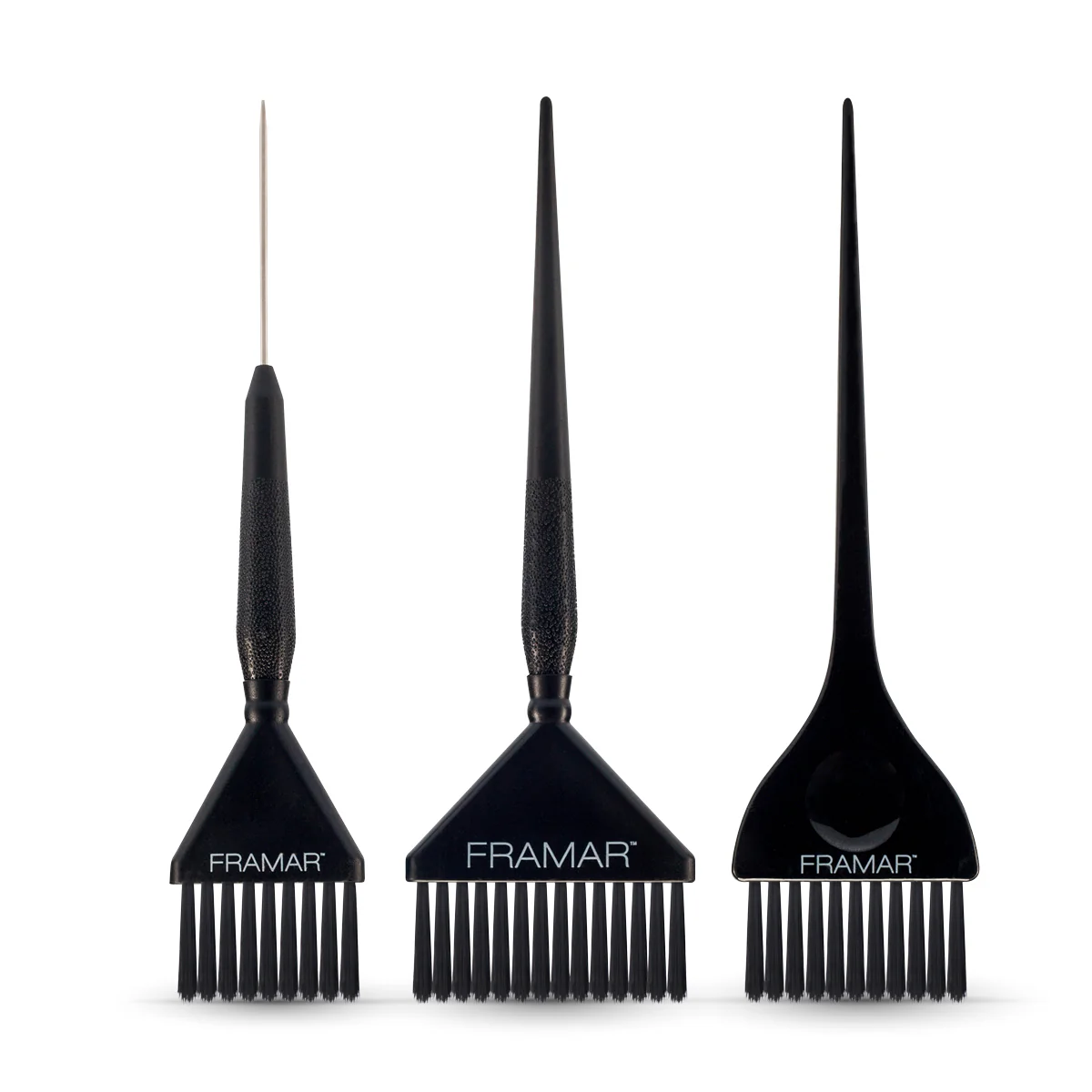 Pinceaux Noirs x3 Toute Technique
