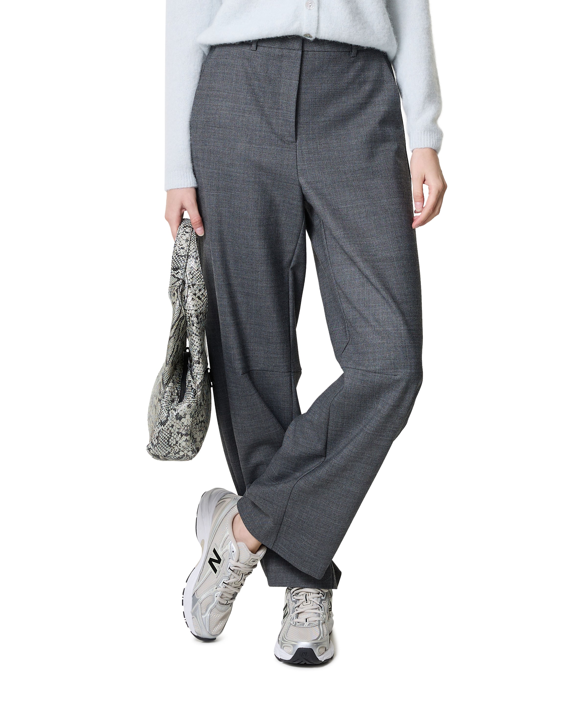 Cambio Edita dames broek grijs
