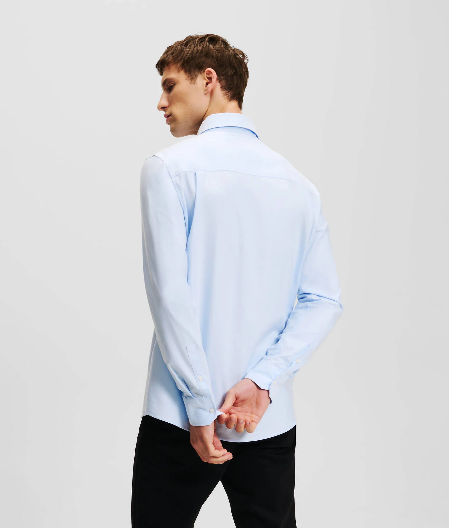 CHEMISE OXFORD AVEC LOGO ROND