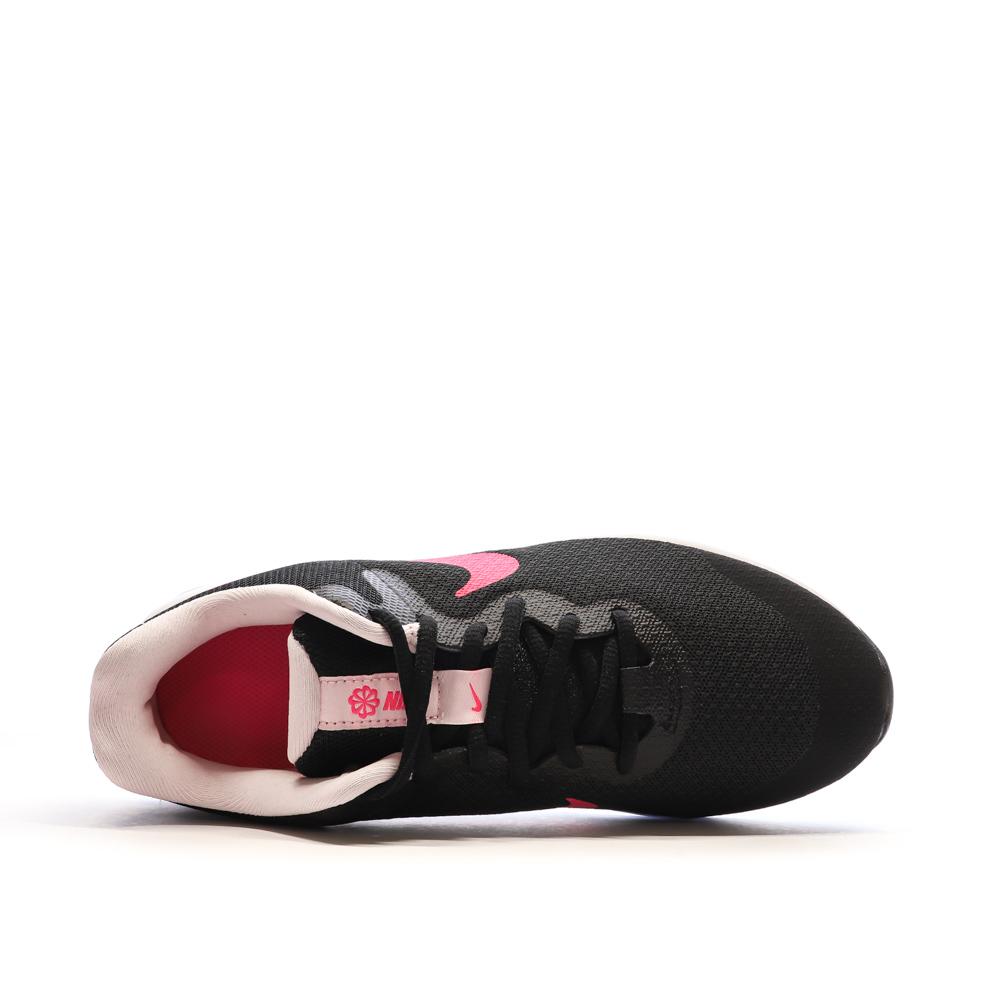 Nike Baskets Noire/Rose Fille Nike Revolution 6