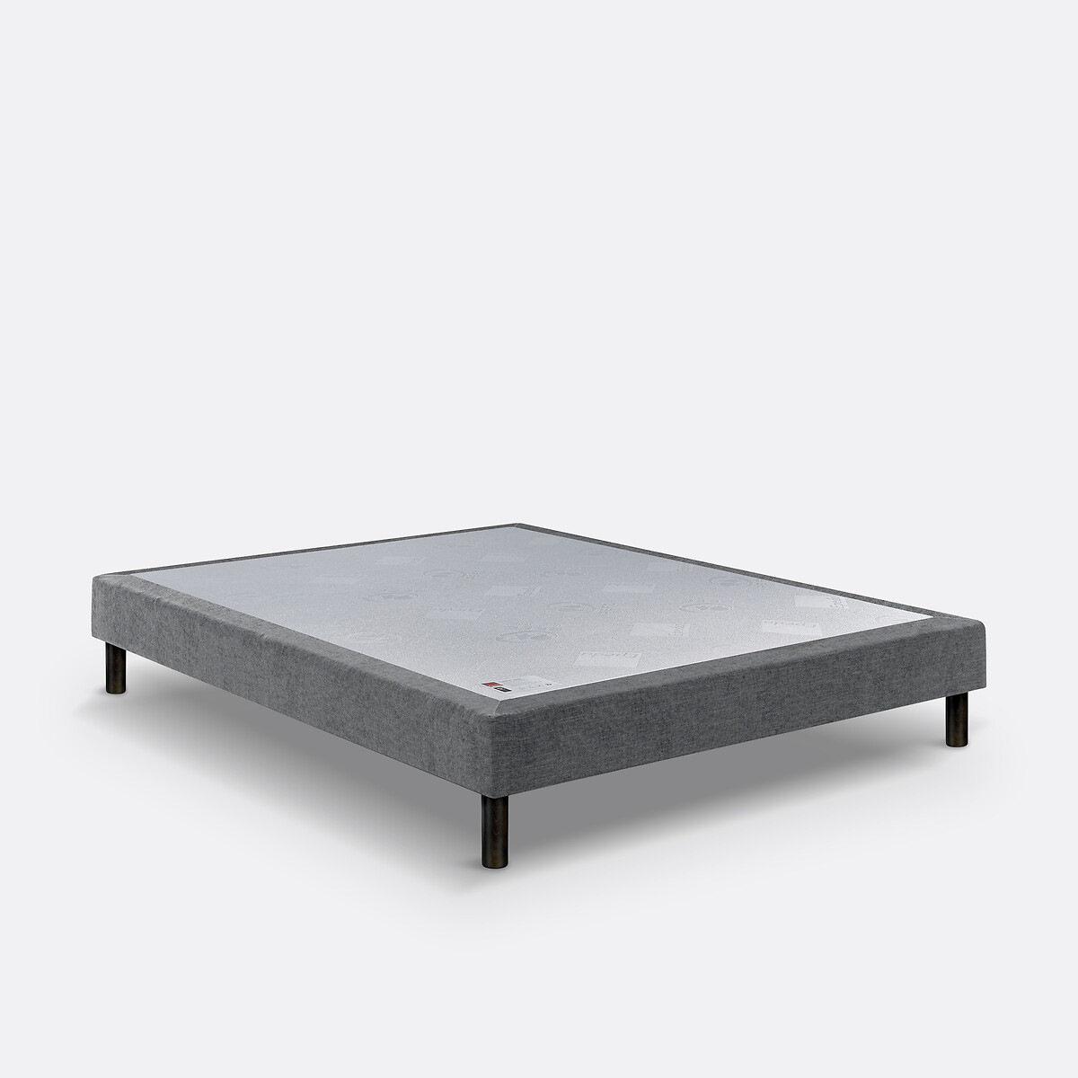 EPEDA<br>Base de cama com ripas revestidas Le nature Médium