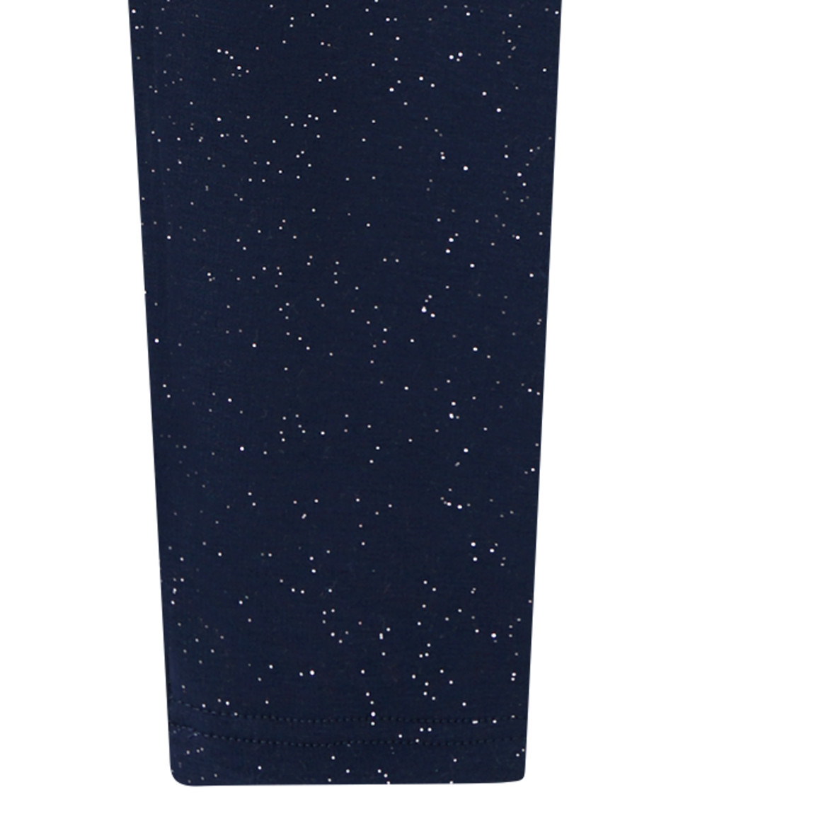 Topolino Mädchen Sweatleggings mit Glitzer-Print dunkelblau