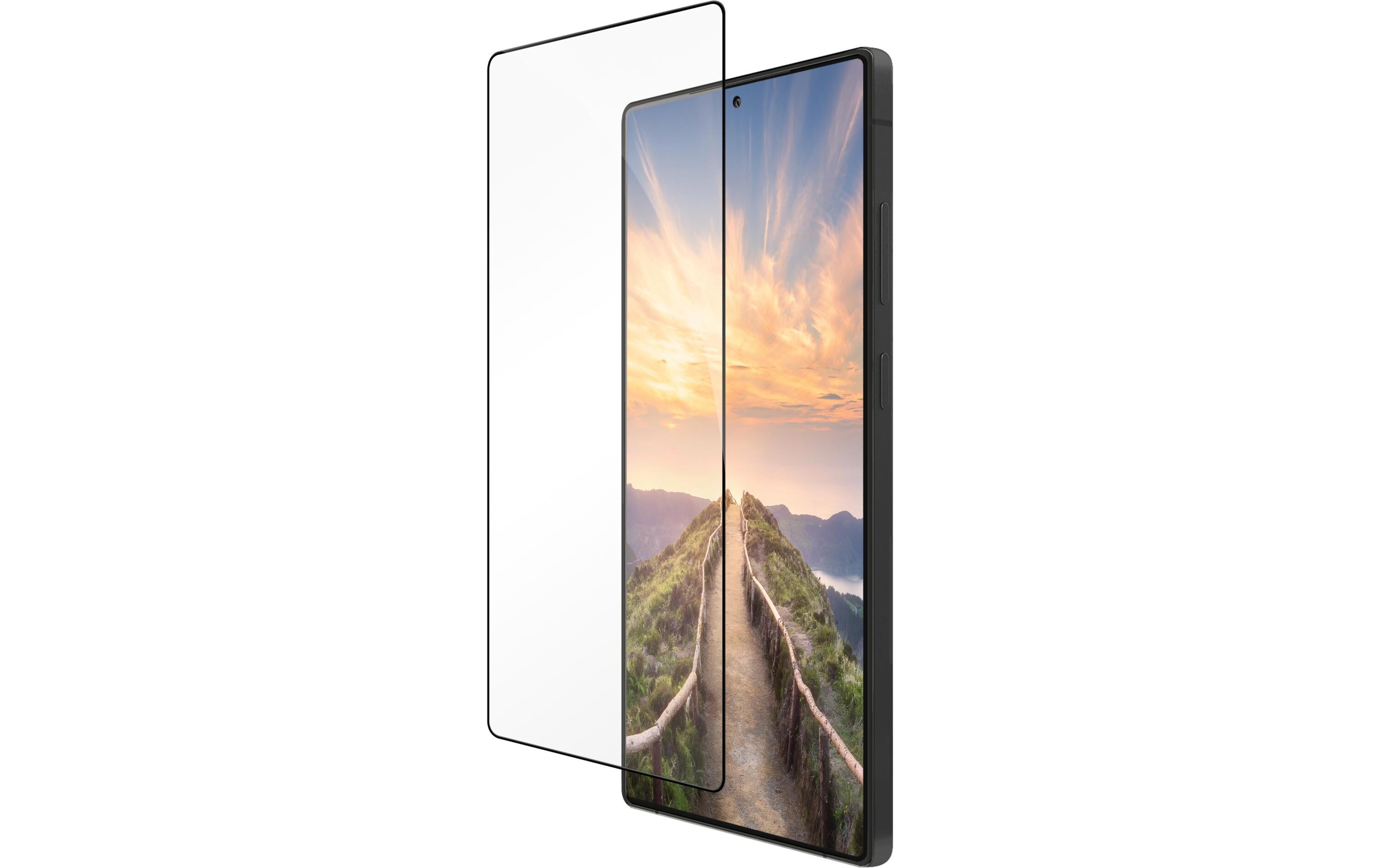 Displayschutz Eco-Shield Galaxy S25+ Black EdgeDisplay-Schutzfolie für das Samsung Galaxy S25+
