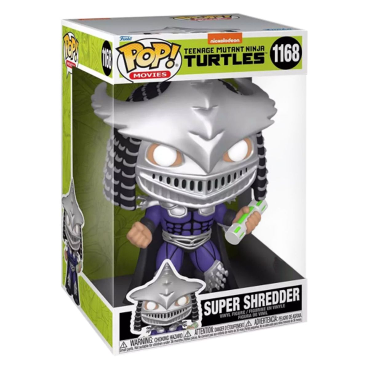 DIV FK58835 - Funko POP! - Teenager Mutant Ninja Turtles - Vinyl-Figur, Super Shredder, Nr. 1168, 25 cm