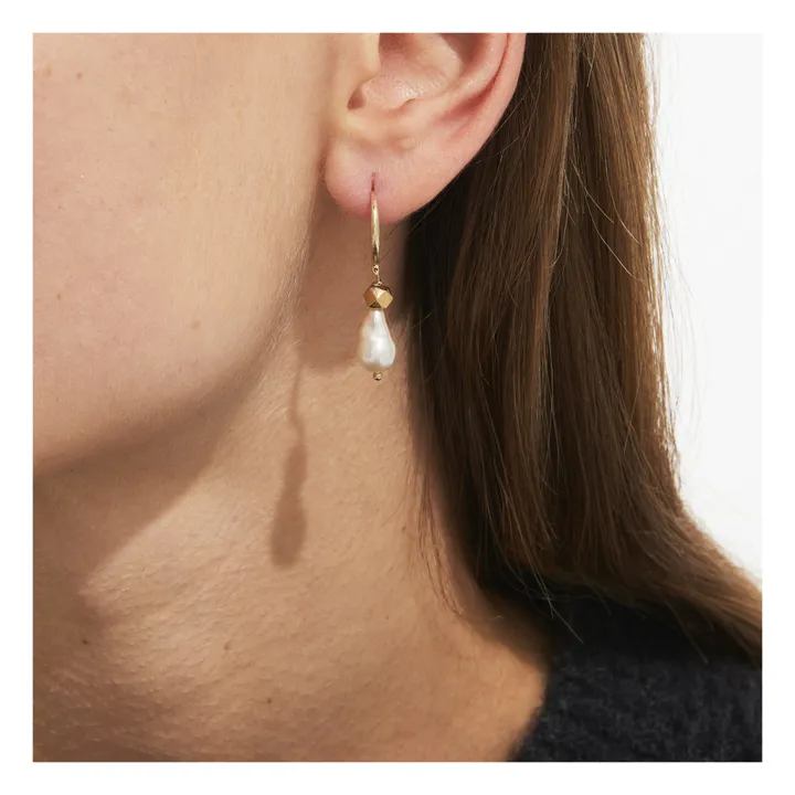 5 Octobre Boucles d'Oreilles Liam | Doré