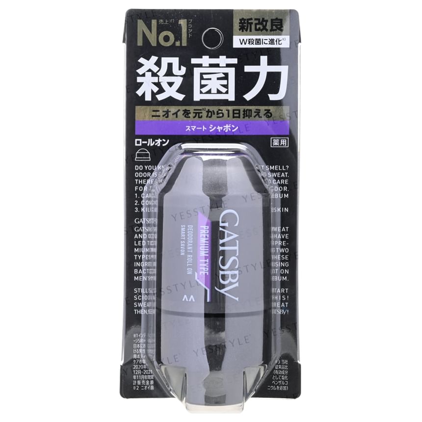 Mandom - Gatsby Premium Type Deodorant Roll On