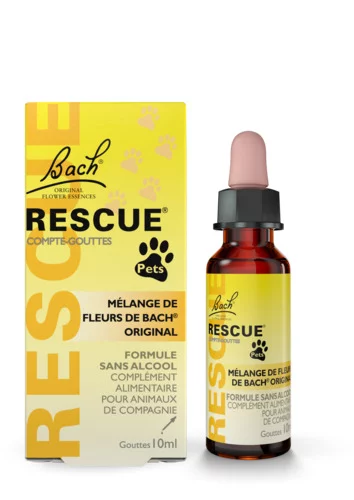 RESCUE® PETS Compte-gouttes  - 10 ml - Sérénité pour nos animaux de compagnie