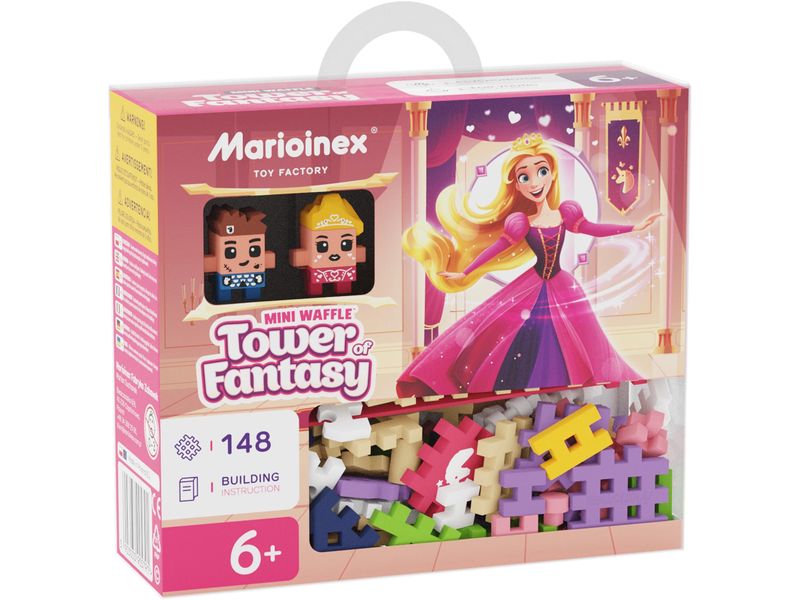 Max Bersinger Baukasten Marioinex Princess Fantasie Turm - Konstruktionsspielzeug