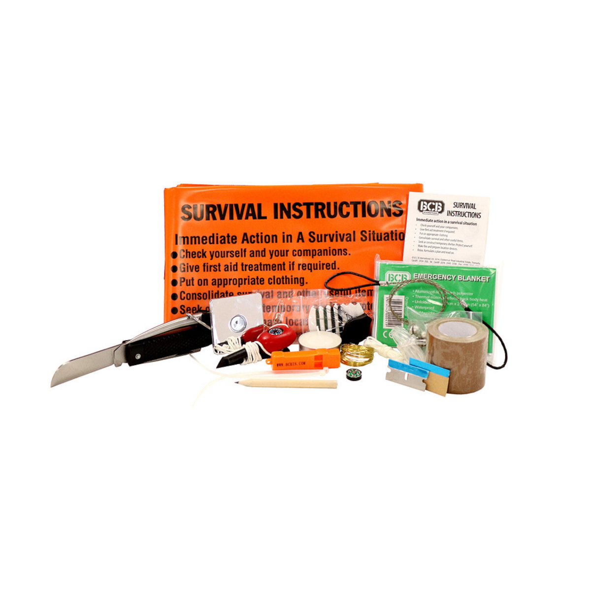 Bushcraft bcb noodpakket – preppers pack