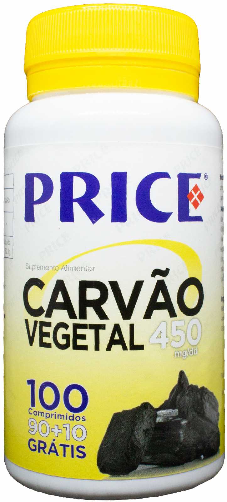 Carvão Vegetal Fharmonat 90 + 10 Comprimidos