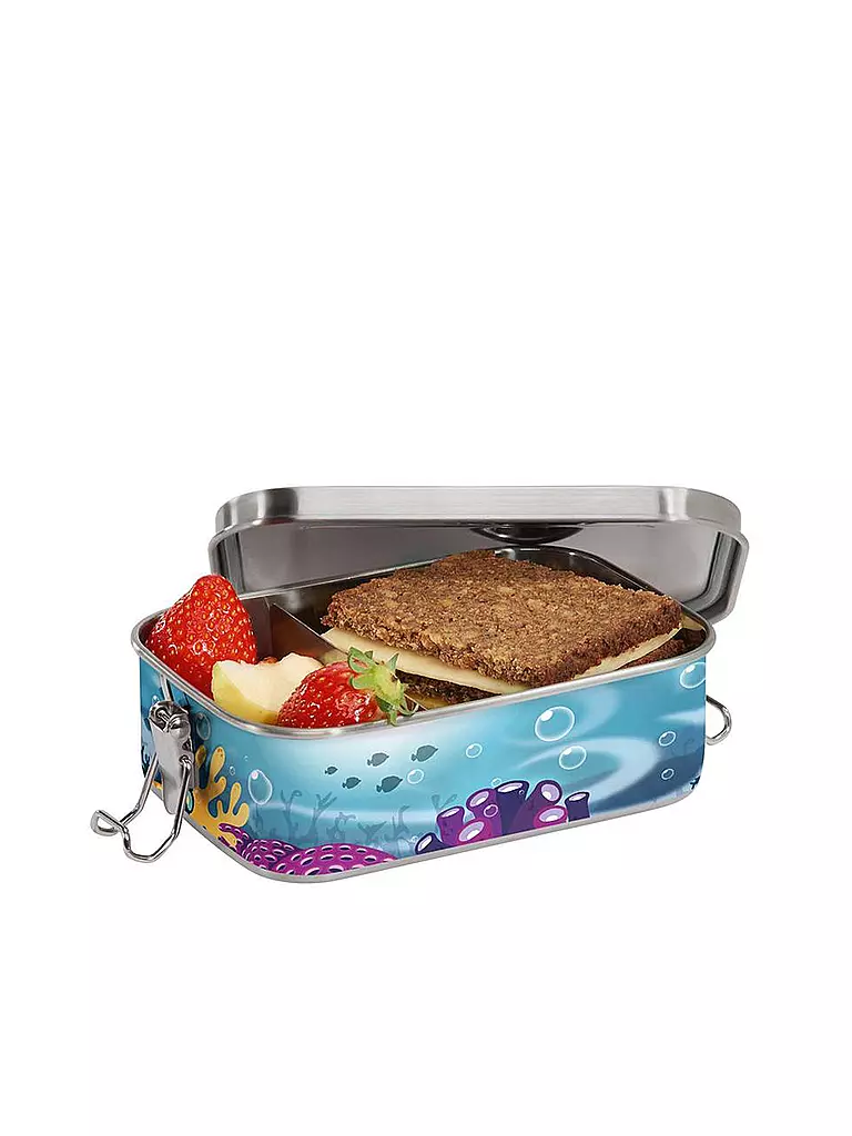 STEP BY STEP Edelstahl Lunchbox -  Dolphin Pippa  bunt