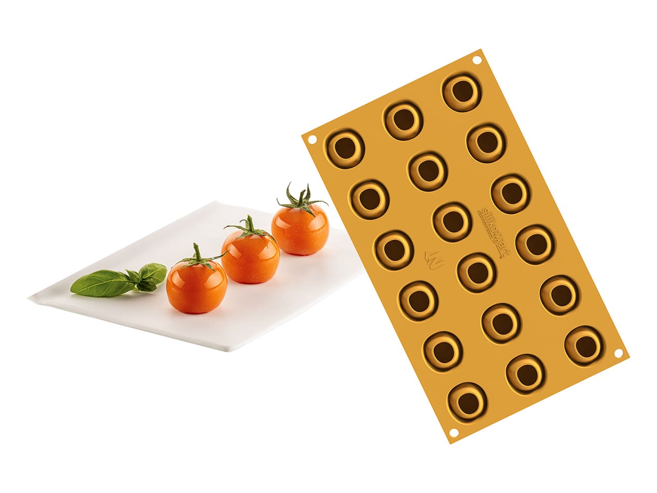 Moule silicone Naturae - Tomate cerise - 30 x 17,5 cm - Silikomart