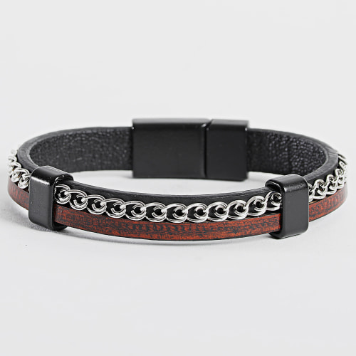 Bracelet Noir Marron