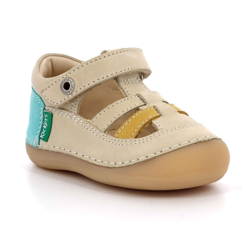 Kickers Kickers Sushy Beige Bleu