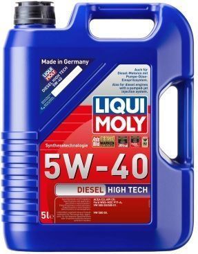 Liqui Moly - Diesel High Tech - Motorolie - 5W40 - 5 Liter